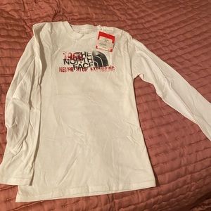 Youth xl Northface long sleeve t shirt
